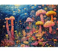 Puzzle de 3000 Piezas para Adultos, Puzzle de Madera, Rompecabezas de Gran Detalle y Colores Vibrantes - Un Desafío Divertido para Toda la Familia, Decoración de Hogar, 122 x 81 cm sueño flor-4 w0-606