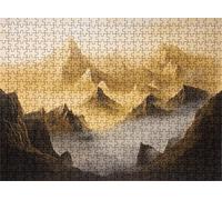 Puzzle de 3000 Piezas para Adultos, Puzzle de Madera, Rompecabezas de Gran Detalle y Colores Vibrantes - Un Desafío Divertido para Toda la Familia, Decor de Hogar, 122 x 81 cm Montaña sueño-2 w0-796