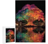 Puzzle de 3000 Piezas Puzzle Adultos 122 x 80cm Juego Educativo Regalos Rompecabezas para Adultos y niños a Partir de 14 Años, Regalo Creativo para la Relajación PjY10239 L-O