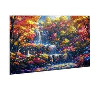 Puzzle de 3000 Piezas,Rompecabezas Adultos,Imposible,Difícil,Desafiante,Juegos de Rompecabezas DIY Toda la Familia,Regalos Mujeres,Regalos Hombres,Pasatiempo Creativo,Tema: Colorido Cascada K0F-77