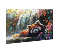 Puzzle de 3000 Piezas, Rompecabezas para Adultos, Imposible, Difícil, Desafiante, Juegos de Rompecabezas DIY Toda la Familia, Regalos para Mujeres, Hombres, Pasatiempo Creativo,Cascada Mapache fr0-331