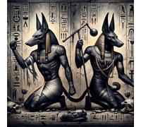 Puzzle de 35 Piezas, Rompecabezas DIY para Adultos,Entretenimiento Creativo, Juego de Habilidad para Toda La Familia, Puzzle para Adultos Dioses egipcios Famosos