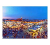 Puzzle de 4000 piezas, faro de Marrakech, juguete de juego educativo para adultos y niños