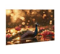 Puzzle de 4000 Piezas,Rompecabezas Adultos,Imposible,Difícil,Desafiante,Juegos de Rompecabezas DIY Toda la Familia,Regalos Mujeres,Regalos Hombres,Pasatiempo Creativo,Tema: Pavo Real Lotus K0F-242