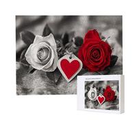 Puzzle de 4000 Piezas, Rompecabezas para Adultos, un Rompecabezas Desafiante, Puzzle para Toda la Familia, Letras en la Parte Posterior, Regalos para Hombres Mujeres, Tema: (Rosas) u-563