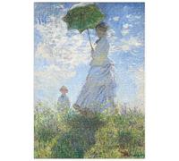 Puzzle de 500 piezas de Claude Monet and Her Son (1875), de la colección especial de Æpyornis Woman with a Parasol, de Madame Monet and Her Son (1875)