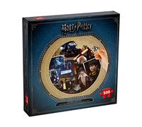 WINNING MOVES Puzzle de 500 Piezas de Harry Potter y la Piedra Filosofal - Top Trumps - Rompecabezas para Niños y Adultos