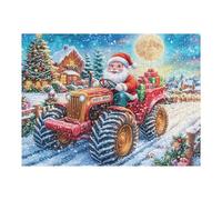 Puzzle De 500 Piezas para Adultos Brown Oso Río Bosque 52×38cm Nivel Intermedio Ideal para Mejora De Habilidades Entrenamiento De Pensamiento Lógico Regalo