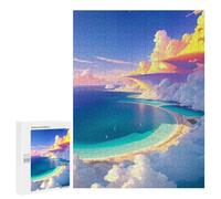 Puzzle de 500 piezas para adultos Islandia Paradise Skyview puzzles para adultos, juguete de bricolaje de carreras de velocidad de mano, oferta como regalo para toda la familia, 500 piezas