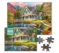 Puzzle de 500 piezas para adultos, paisajes, 500 piezas, puzles de paisajes, 500 piezas, puzles de 500 piezas, rompecabezas para adultos, difíciles juegos educativos, puzles decorativos para