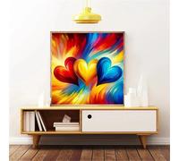 Puzzle de 500 Piezas para Adultos y Niños, Amor de Color 500 Piezas Rompecabezas Adultos, DIY Entretenimiento Creativo, Divertido, Juego de Habilidad para Toda La Familia