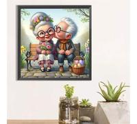 Puzzle de 500 Piezas para Adultos y Niños, Pareja en el Parque 500 Piezas Rompecabezas Adultos, DIY Entretenimiento Creativo, Divertido, Juego de Habilidad para Toda La Familia