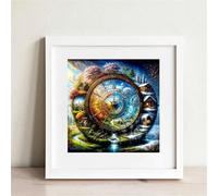 Puzzle de 500 Piezas para Adultos y Niños, Reloj de Temporada 500 Piezas Rompecabezas Adultos, DIY Entretenimiento Creativo, Divertido, Juego de Habilidad para Toda La Familia