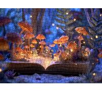 Puzzle de 5000 Piezas para Adultos, Puzzle de Madera, Rompecabezas de Gran Detalle y Colores Vibrantes - Un Desafío Divertido para Toda la Familia, Decor Hogar, 156.5 x 105.5 cm champiñón magia w0-636