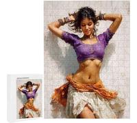 Puzzle de 5000 Piezas Puzzle Adultos 156x105cm Juego Educativo Rompecabezas para Adultos y niños a Partir de 14 Años, Regalo Creativo para la Relajación - Hojas Mujer PjY3680 O-V