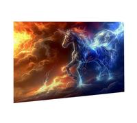 Puzzle de 5000 Piezas,Rompecabezas Adultos,Imposible,Difícil,Desafiante,Juegos de Rompecabezas DIY Toda la Familia,Regalos Mujeres,Regalos Hombres,Pasatiempo Creativo,Tema: Unicornio Animal K0F-409