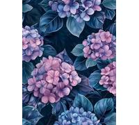 Puzzle de 60 Piezas Hortensia Morada, Rompecabezas para Adultos, Relajante Entretenimento, Desafiante y Difícil Puzzles 60 Piezas Adultos, Juego Educativo y Estimulante