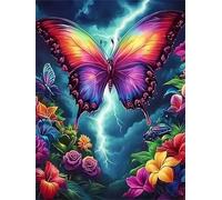 Puzzle de 60 Piezas para Adultos, 40x28cm Mariposa del Trueno Rompecabezas Difícil 60 Piezas Adultos, DIY Entretenimiento Creativo, Puzzle Decorativo y Relajante Regalo