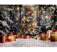 Puzzle de 6000 Piezas para Adultos, Puzzle de Madera, Rompecabezas de Gran Detalle y Colores Vibrantes - Un Desafío Divertido para Toda la Familia, Decor, 179.5 x 105.5 cm árbol Navidad sueño w0-815