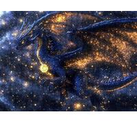 Puzzle de 6000 Piezas para Adultos, Puzzle de Madera, Rompecabezas de Gran Detalle y Colores Vibrantes - Un Desafío Divertido para Toda la Familia, Decor de Hogar, 179.5 x 105.5 cm sueño dragón w0-595
