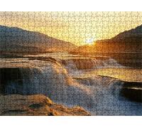 Puzzle de 6000 Piezas para Adultos, Puzzle de Madera, Rompecabezas de Gran Detalle y Colores Vibrantes - Un Desafío Divertido para Toda la Familia, Decor Hogar, 179.5 x 105.5 cm Caer Atardecer w0-709