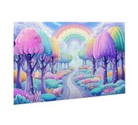 Puzzle de 6000 Piezas,Rompecabezas Adultos,Imposible,Difícil,Desafiante,Juegos de Rompecabezas DIY Toda la Familia,Regalos Mujeres,Regalos Hombres,Pasatiempo Creativo,Tema: Arcoíris Bosques K0F-474