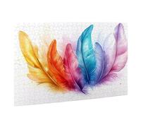 Puzzle de 6000 Piezas,Rompecabezas Adultos,Imposible,Difícil,Desafiante,Juegos de Rompecabezas DIY Toda la Familia,Regalos Mujeres,Regalos Hombres,Pasatiempo Creativo,Tema: Colorido Pluma K0F-106