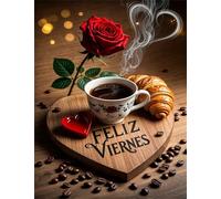 Puzzle de 70 Piezas Adultos Juguete desafío y Juego Educativo Regalos,Pan de café con Rosas Rompecabezas DIY,Rompecabezas para Adultos 20x15 cm