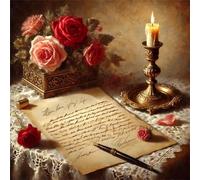 Puzzle de 70 Piezas para Adultos y Niños, Carta de Amor 70 Piezas Rompecabezas Adultos, DIY Entretenimiento Creativo, Divertido, Juego de Habilidad para Toda La Familia