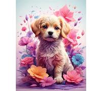 Puzzle de 700 Piezas para Adultos, 52x38cm Hermoso Perro Rompecabezas Difícil 700 Piezas Adultos, DIY Entretenimiento Creativo, Puzzle Decorativo y Relajante Regalo