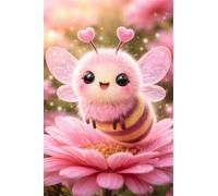 Puzzle de 700 Piezas para Adultos - Abejas Flores - Rompecabezas Premium con Reverso de Letras para Clasificación, Regalo de Gama Alta para Aficionados, 52x38 cm