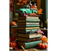 Puzzle de 90 Piezas para Adultos Hoja del Libro del Coche, un Rompecabezas Desafiante y Difícil, Juego Educativo y Estimulante, Puzzles Divertido para Toda la Familia