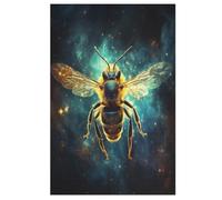 Puzzle de abeja, 1000 piezas, rompecabezas de madera para adultos y niños a partir de 12 años, juguete educativo (78 x 53 cm)