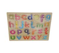 Puzzle de Alfabeto de Madera: Juego Educativo de 26 Piezas para Aprender Divirtiéndose