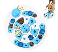 Puzzle de alimentación lenta para perros, juguete interactivo, giratorio 360 grados, comedero lento para perros, para razas grandes de cachorros, prevención de estimulación mental