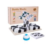 Puzzle de bloques, juguete educativo de madera, promoción temprana, juego de ajo, juego de paciencia, juego de lógica, para adultos, viajes, escuela, celebración, aula, cumpleaños, vacaciones