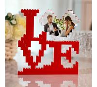 Puzzle de Bloques Personalizado Bloques de Construcción con Foto Regalos San Valentin Hombre Mujer Regalos Originales para Aniversario Cumpleaño