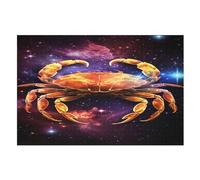 Puzzle de cangrejo, 1000 piezas, puzle de madera para adultos y niños, juguete divertido, juego educativo, (75 x 50 cm)