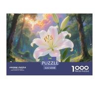 Puzzle de Clavel. Puzzle para Adultos y niños. 1000 Piezas. Juego de Desafío Imposible, Juguete Educativo. Decoración Hogar para Adultos y Niños a Partir de 14 Años 52x38cm/1000pcs