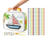 Puzzle de Clavijas DIY Clavijas Hongo 3D Educativas