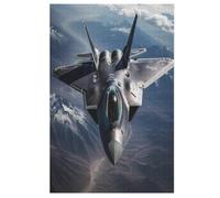 Puzzle de combatiente con avión, 1000 piezas, adecuado para adultos y niños a partir de 12 años, gran regalo (78 x 53 cm)