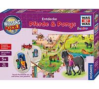 Puzzle de Conocimiento QUÉ ES QUÉ ES Júnior Descubre Caballos y Ponis: Juego