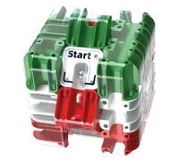 Puzzle de dados 3D - Juego de ajos cautivador para niños y adultos, juego de ajo, ejercicio de paciencia - Para cumpleaños, Navidad para la familia para promover el pensamiento espacial