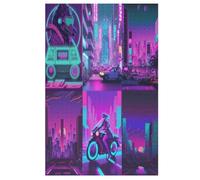 Puzzle de escena maravillosa para adultos rompecabezas de 1000 piezas para niños, de madera para adultos, para la familia y los amigos, 78 × 53 cm