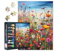 Puzzle de flores de 1000 piezas Bloom Plant Puzzles para Adultos Hombres Mujeres Regalo Blossom Desafiante Puzzle Juego de Arte Colorido Puzzle para Familia El tamaño terminado es de 70 x 50 cm