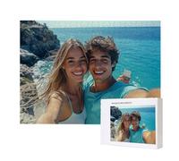 Puzzle de Foto Personalizado para Amor y Familia - Recuerdo Inolvidable para Mascotas, Aniversario y San Valentín - Puzzle Personalizado con Tus Mejores Fotos, 5000 Piezas j-51