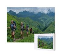 Puzzle de Foto Personalizado para Amor y Familia - Recuerdo Inolvidable para Mascotas, Aniversario y San Valentín - Puzzle Personalizado con Tus Mejores Fotos, 3000 Piezas j-203