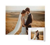 Puzzle de Foto Personalizado para Amor y Familia - Recuerdo Inolvidable para Mascotas, Aniversario y San Valentín - Puzzle Personalizado con Tus Mejores Fotos, 1500 Piezas j-239