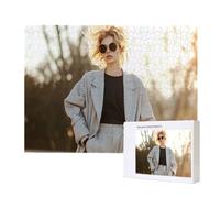 Puzzle de Foto Personalizado para Amor y Familia - Recuerdo Inolvidable para Mascotas, Aniversario y San Valentín - Puzzle Personalizado con Tus Mejores Fotos, 1500 Piezas j-117