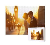 Puzzle de Foto Personalizado para Amor y Familia - Recuerdo Inolvidable para Mascotas, Aniversario y San Valentín - Puzzle Personalizado con Tus Mejores Fotos, 1500 Piezas j-37